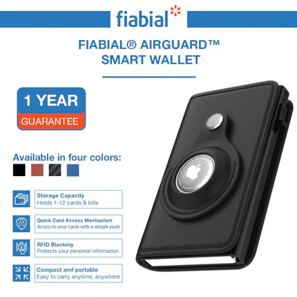 Fiabial® AirGuard™ Smart Wallet